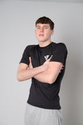 Load image into Gallery viewer, ONYX BLACK COMPRESSION TEE
